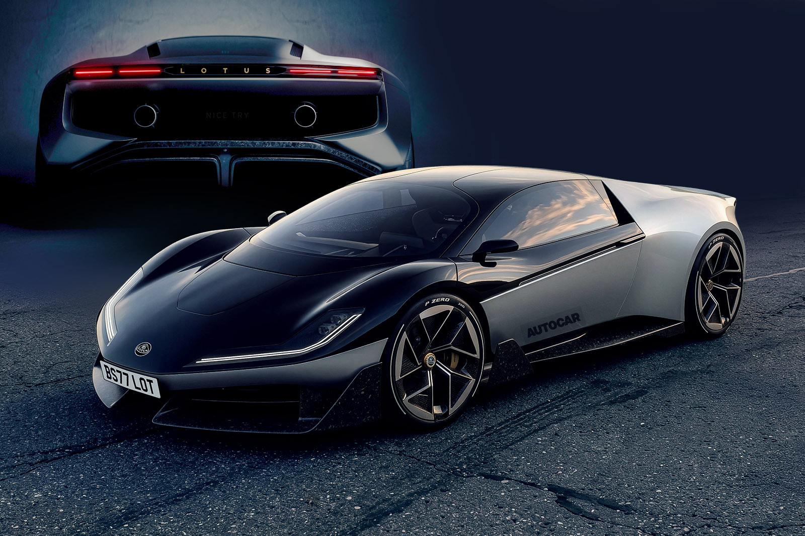 Lotus Esprit 2028: гибридный V8 и новый V6 для Европы