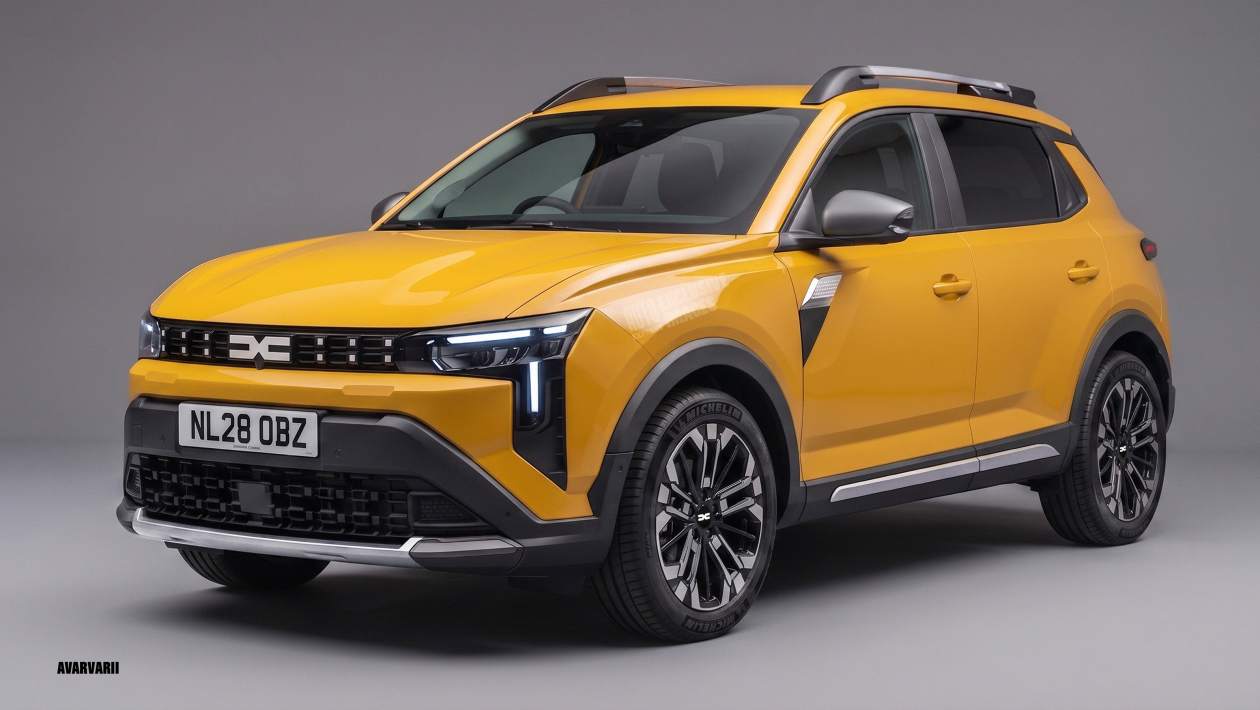 Новий Dacia Sandero: гібрид і електромобіль у 2028 році